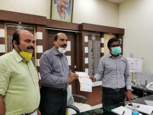 Sharda Group donates to CM Distress Relief Fund